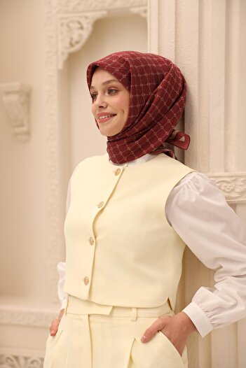 Silk Home Olinda Scarf - 48004 - Pomegranate Flower