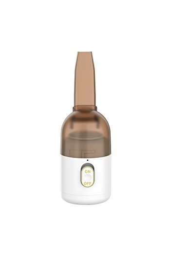 Flippy Portable Car Vacuum Cleaner, Flippy, Cordless Vacuum Cleaner, USB Charging, 2 in 1, 16.3x6 cm, White