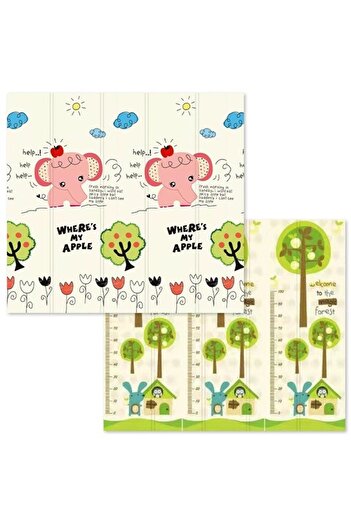 Flippy Children's Mat, Flippy, Waterproof, Non-Slip, Thermal Protection, Foldable, 180 x 200 x 1.5 cm