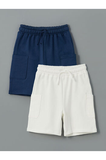 LC Waikiki Elastic Waist Boy's Shorts 2-Piece