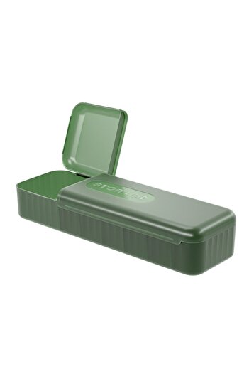 Flippy Cable Organizer Box, Flippy, Plastic, 28 x 9 x 6 cm, Green