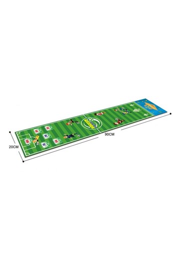 Flippy Interactive Game, Flippy, Football Mat 90 x 20 cm, 1-4 Players, +5 Years, 6 Balls Included, Green