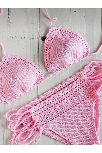 Charme Elegant Hand Knitted Bikini Suit