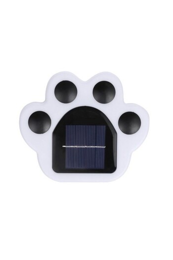 Flippy Lampă solară LED, stil Gheară de urs, pentru gazon sau grădină, impermeabilă, rabatabilă, multicoloră