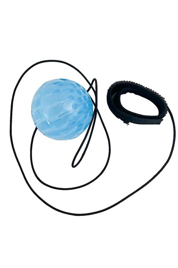 Flippy Jucărie Interactivă, Minge Cristal Elastica, 6 cm, +7 Ani, Plastic, Albastru