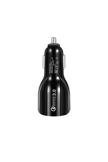 Flippy Car Charger, Flippy, For Cigarette Lighter, Fast Charging, USB Interface, 12V-24V, Black