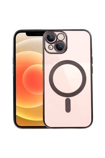 Apple MagSafe Case for iPhone 11, Full Cover, Camera Protection, Colored Edges Electroplating, Magne