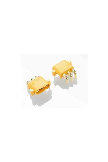 AMASS DC power connector MR30 male socket 3pin 15A 500V for PCB THT MR30PW-M