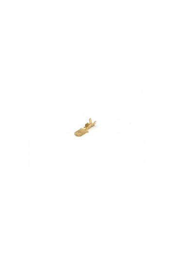 OEM Non-insulated male flat terminal lug 6.3x8mm made of brass 1.5-2.5 mm