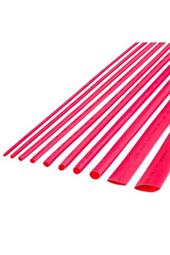 Rebel Heat shrink tube 2mm/0.5m red 1pc NAR0253.1-0.5