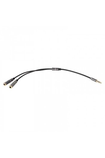 OEM Adapter cable 3.5 mm Jack 4 pin - 2x Jack 3.5 mm STEREO 20cm