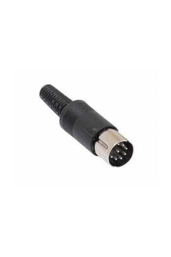 OEM 8 Pin DIN male connector on cable