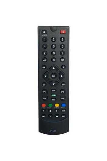 OEM Remote control for Reciver DIGI HD4 green button IR 724 (339)