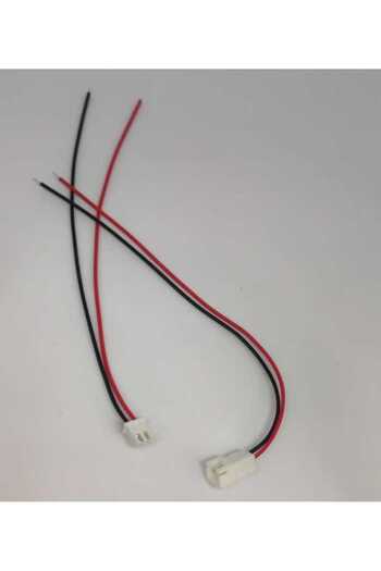 OEM Cable with 2-pin connectors, pitch 2.54 mm, female and male, with wires, set of 2 pcs.