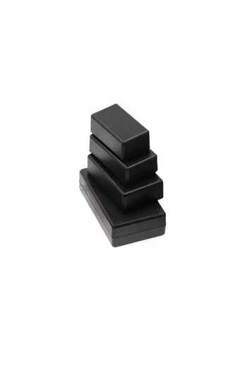 OEM Self-closing box 92x52x43 mm black for electronic assemblies