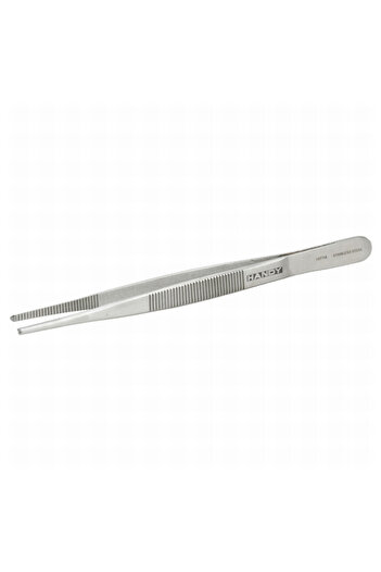 Handy Blunt tip tweezers, straight execution, long, 140mm