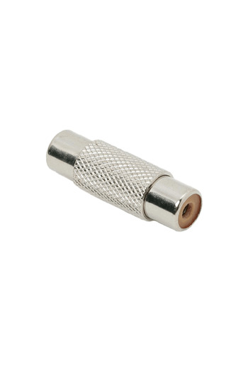 OEM RCA female to RCA female metal extension adapter