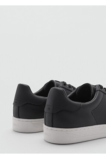 MANGO Woman Siyah Erkek Sneaker 77050610