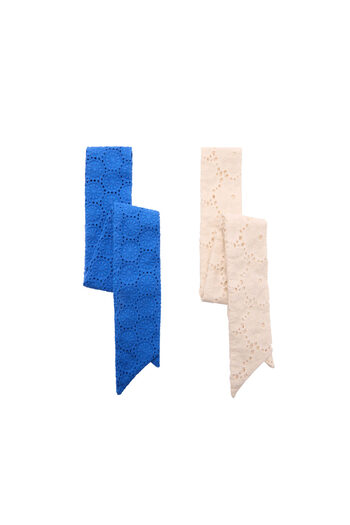 MANGO Woman Blue Women's Scarf 77040252