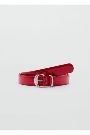 MANGO Woman Red Women's Belt 77070567