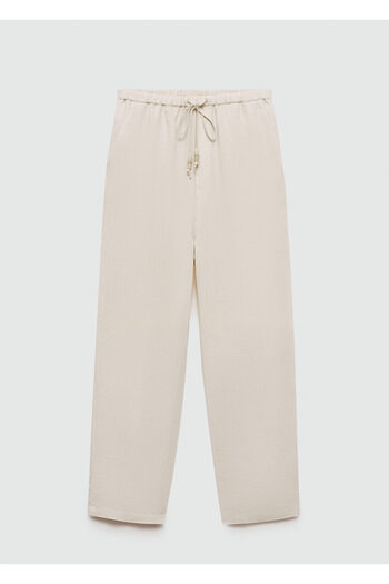 MANGO Woman Natural Women's Pants 77050332
