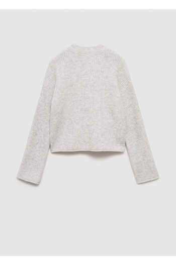 MANGO Woman Light Gray Girl's Sweater 77005650