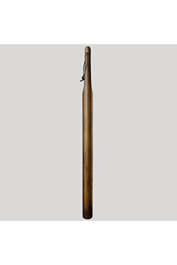NYN Wooden Shoe Horn 70 cm Long Shoe Horn Walnut Color Kerata 2 Pieces