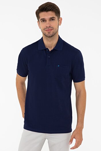 Pierre Cardin Ανδρικό μπλουζάκι Navy Blue G021GL011.000.1286355