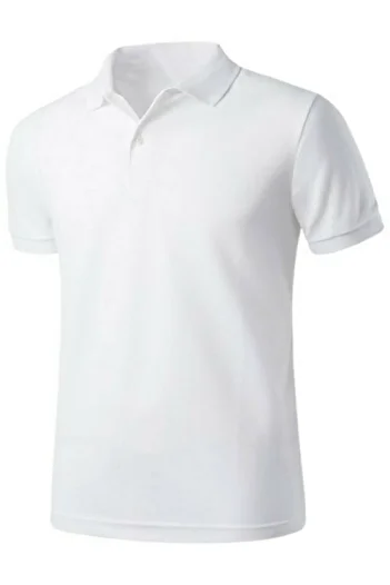 NACAR STORE Unisex Polo Neck Short Sleeve School T-shirt