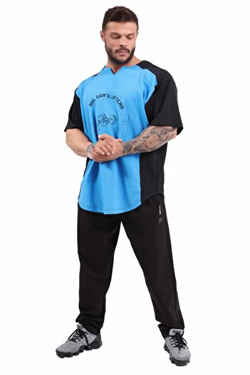Big Sam Wide Cut Rag Top Training T-Shirt