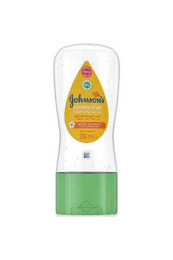 Johnson Johnson's Baby Oil Gel with a refreshing floral scent, 200ml