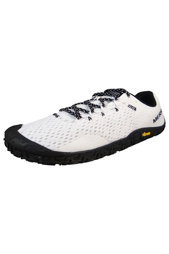 Merrell Herren Halbschuhe Wanderschuhe Vapor Glove 6 Barefoot J500631 Weiß White/black Textil/synthetik Mi