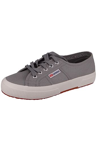 Superga Damen Low Sneaker 2750 Cotu Low Top S000010 Grau Atp Grey Md-favorio Baumwolle