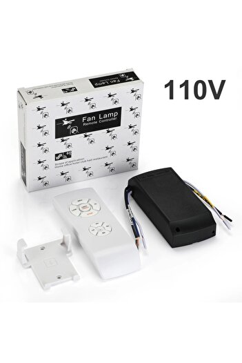 Choice 110V QIACHIP Universal Ceiling Fan Lamp Remote Control Kit AC 110-240V Timing Control Switch Adjuste