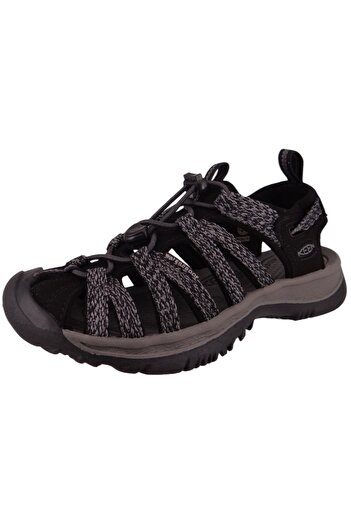 Keen Damen Trekking-Sandalen Sandalen Wanderschuhe Whisper 1028815 Schwarz Black/steel Grey Polyester Ke