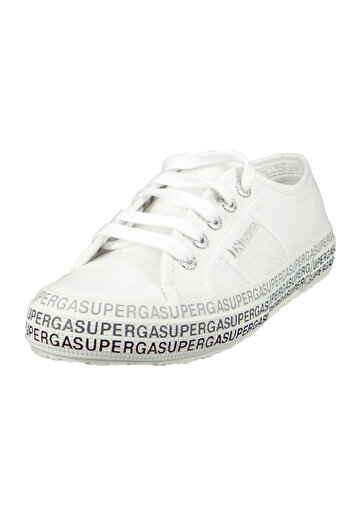 Superga Damenschuhe-sneaker S111ugw 2750 Cotu Minilettering Textil Weiß A69 White Black
