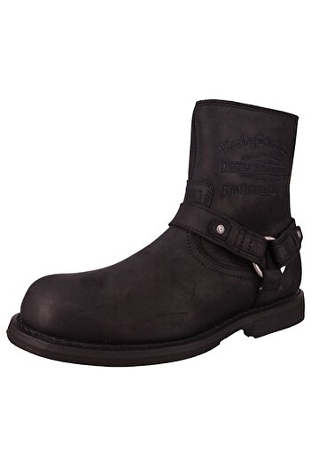 Harley Davidson Herren Bikerboots Stiefelette Scout Rvltn Ce D97271 Schwarz Black Leder