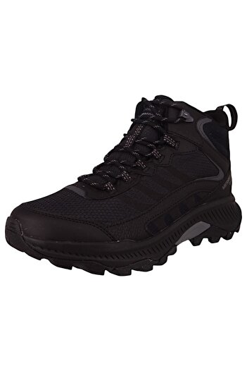Merrell Herren Wanderstiefel Stiefel Wanderschuhe Speed Strike 2 Mid Gtx J037817 Schwarz Black Textil/synth