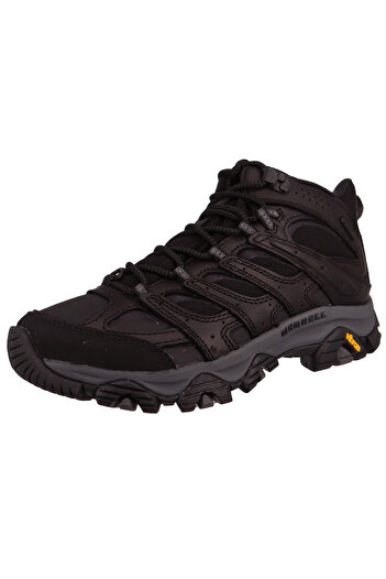 Merrell Herren Stiefel Stiefel Wanderschuhe Winterschuhe Moab 3 Thermo Mid WP J036577 Schwarz Black Leder