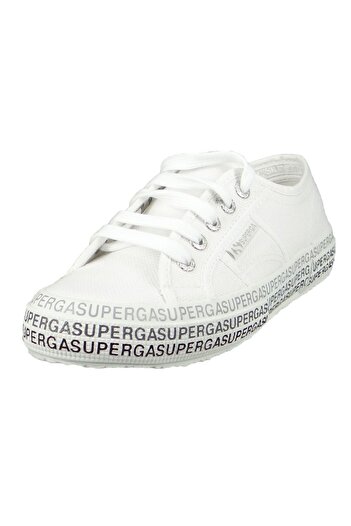 Superga Damenschuhe-sneaker S111ugw 2750 Cotu Minilettering Textil Weiß A69 White Black