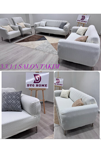 dyg home Koltuk Örtüsü Koltuk Kılıfı 3 3 1 1 Salon Takımı Sofa Cover