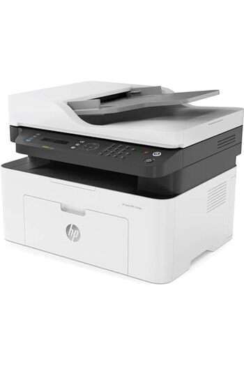 HP طابعة HP Laser MFP 137fnw (4ZB84A)، أحادية اللون