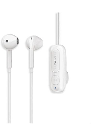 Promate Wireless Clip-On Earphones with Ergonomic In-Ear Design