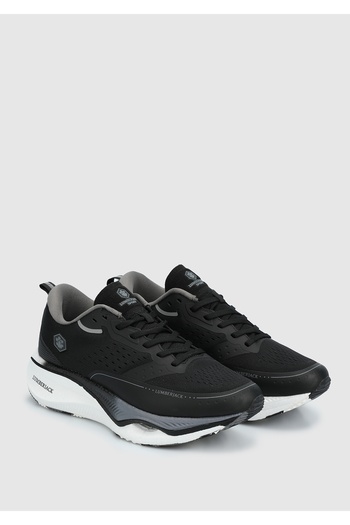 lumberjack Enrique black leather men's sneaker