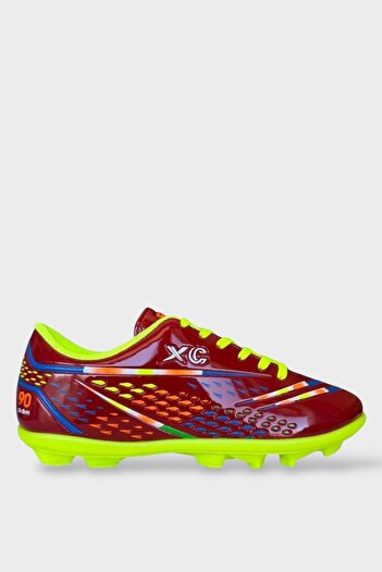 Liger Men's Football Boots - Threaded, Red and Row