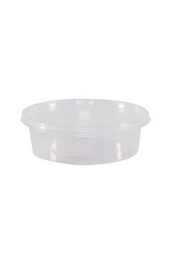 Generic 10-piece clear plastic food containers, 320 ml