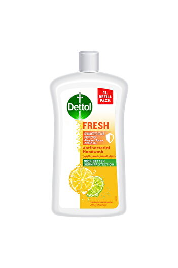 Dettol Liquid Soap Fresh Refill Citrus & Orange Blossom 1 Litre