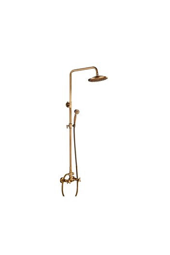Blackswan Design Shower faucet, Blackswan, Type M38.2, antique bronze model, size 25 cm