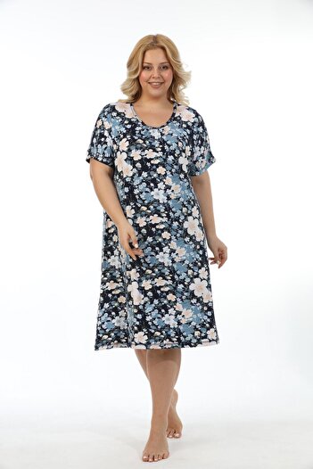 Etoile Bamboo Plus Size Women's Dress Nightgown 72529