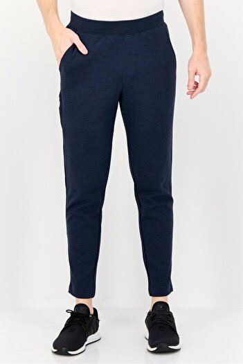 SKECHERS Men Sportswear Fit Outdoor Sweatpants, Navy Blue